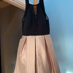 NWOT black and gold size 1 dress